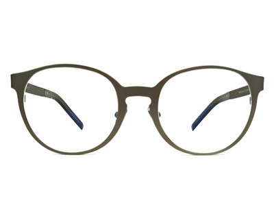 Tom Davies Eyeglasses Frames TD708 Col. 2068 Matte Dark Gray Ruthenium 50-19-140
