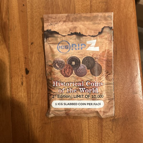 ICG RIPZ First Edition Historical Coins Of The World Limit Of 10,000!