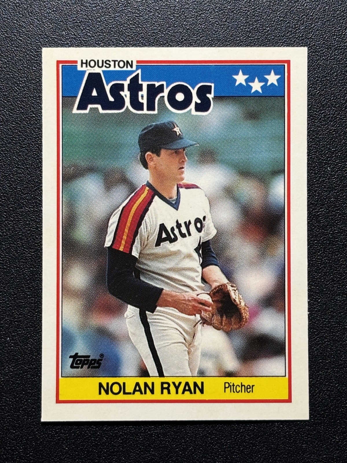 1988 Topps UK Minis Tiffany #62 Nolan Ryan Houston Astros