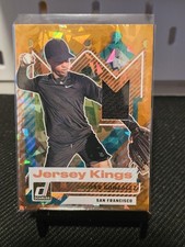 2025 Donruss Baseball - Josuar Gonzalez - Jersey Kings Relic Orange Cracked Ice