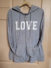 No Boundaries gray zip-up hoodie size XXL