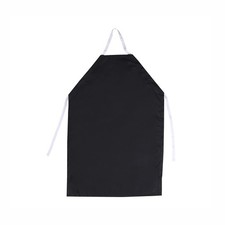 Rubber Vinyl Apron, Large 27 W x 42 L - Adjustable Bib Apron for Dishwashing,...