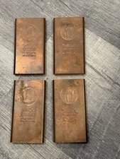  ONE KILO COPPER BAR .999 FINE 1 Kilo Mohan society (mohad) lady liberty rare