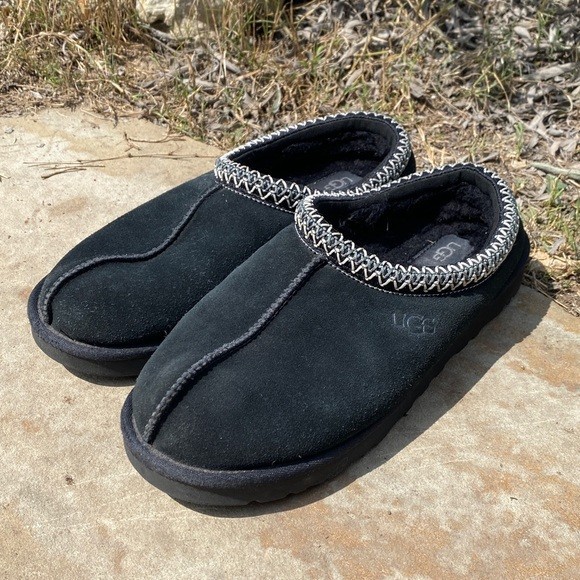 Tasman How To Clean Mens Uggs UGG Tasman Mens Shoes Black Suede