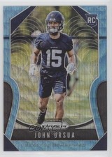 2019 Panini Prizm Rookies Blue Wave Prizm 21/199 John Ursua #395 fm0