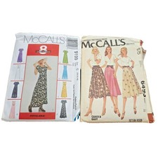 McCall's Pattern 6493 Vintage Flared Skirt Retro Skirt Size 14 Waist 28 OOP  2 