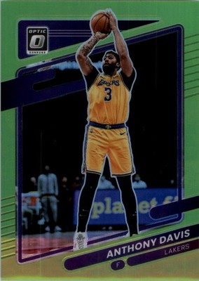 2021-22 Donruss Optic Lime Green #133 Anthony Davis /149 - BSK