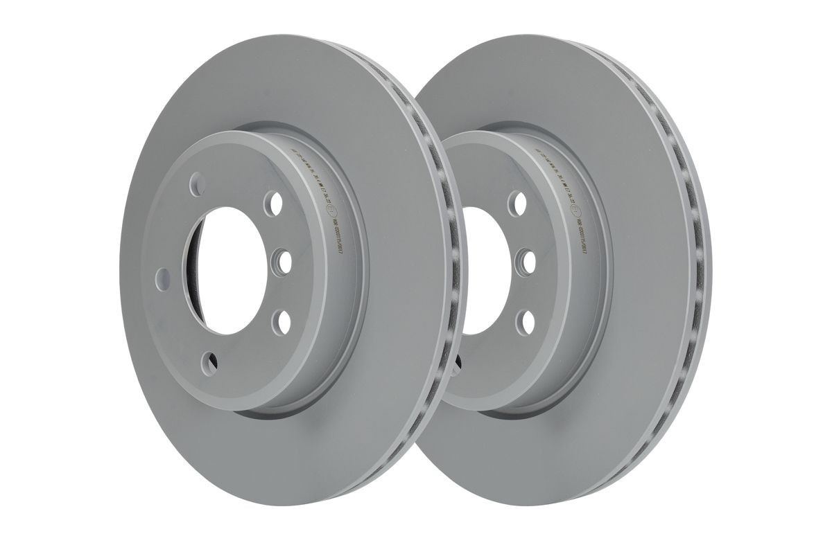 2 Dischi Freno Anteriori A.B.S. Ventilati Ø300 22mm Per BMW 3er - Immagine 2