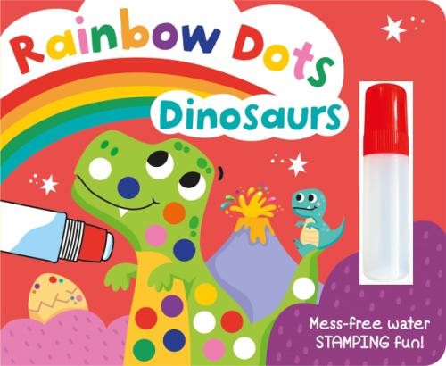 Rainbow Dots Dinosaurs (Rainbow Dots - Paint with Water Fun!) - Hall, Holly - Picture 1 of 1