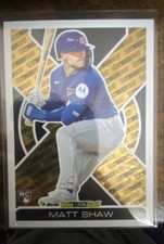 2025 Topps Update Series - Topps Black Gold Matt Shaw #BG-7 (RC)