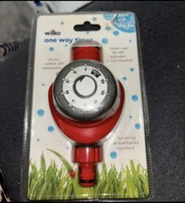 Wilko one way timer - get watering (for hose) Brand new -red