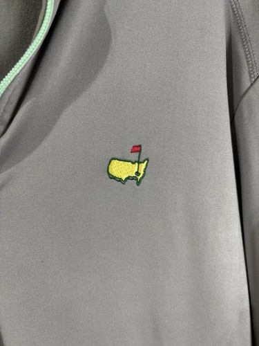 masters tech 1/4 zip pullover Gray Medoum M - Picture 3 of 8