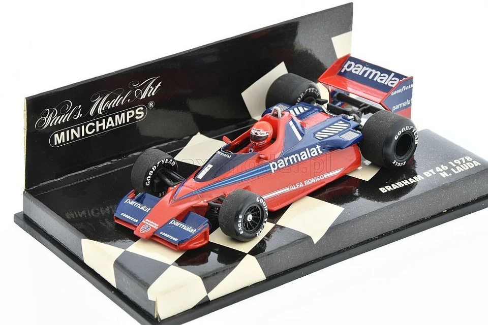 F1 BRABHAM BT46 #1 N.Lauda 1978 1/43 MINICHAMPS 430780001 - Image 2 of 4