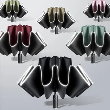 Reverse umbrella fully automatic umbrella high-end men sun protection umbrella