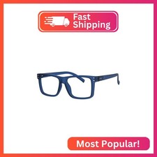 Eyekepper Oversized Reading Glasses Square Large Frame Readers for Men and Women