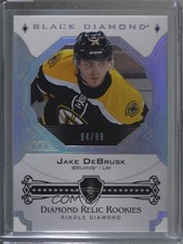 2017-18 Upper Deck Black Diamond Relic Rookies Single 94/99 Jake DeBrusk 2a8