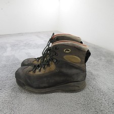Simms Wading Boots Mens 11 Brown Lace Up Felt Sole Fly Fishing River Boots