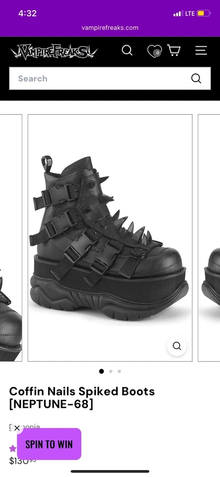 Botas Demonia Trashville-518 Para Hombre Talla 9 Plataforma Punk Gótico Hebilla Negras Foto 2 de 4