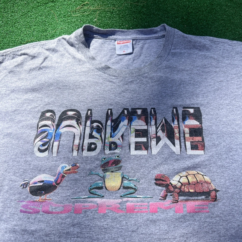 Camiseta Supreme Friends Frog Turtle Duck XL Foto 2 de 4