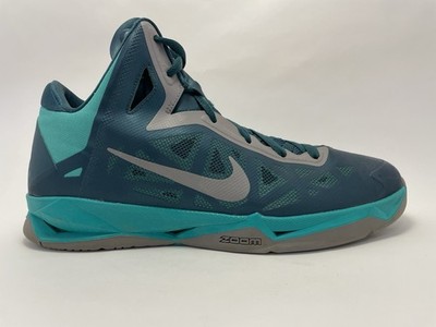 Nike Zoom Hyperchaos OG Dark Atomic Teal Basketball Shoes 536841-300 Men 10.5