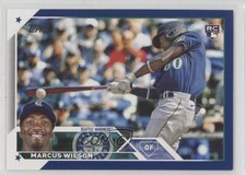 2023 Topps Series 1 Retail Royal Blue Marcus Wilson #138 0g76
