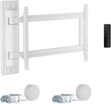 Motorized Swing TV Wall/PIllar Mount for 32"-75" TVs | Perfect for Gazebo/Patios