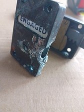Vintage Brass Vacant/Engaged Toilet Door Lock Victorian Period Style Reclaimed