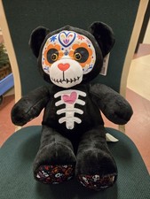 Build A Bear DOD Bear Día de los Muertos Nuevo con Etiquetas BAB