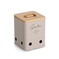 Zeller Vorratsdose Garlic Lbh 11.50X11.50X14.40 Cm