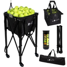 Professional Tennis  Pickle Ball Hopper Holds 165 Balls Heavy-Duty Sports Pr...