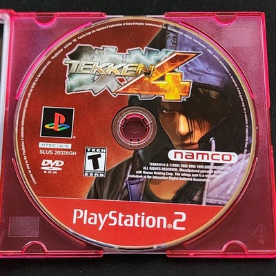 Tekken 4 (Sony PlayStation 2, PS2)   Disc Only   Tested & Working