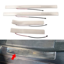 T&uuml;r Schwelle Abrieb Teller Bewachen LED Licht f&uuml;r Mercedes Benz ML 2012-14 2015