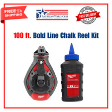 100 ft. Bold Line Chalk Reel Kit with Blue Ch...