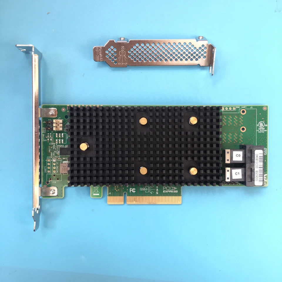 Avago/LSI 9400-8i SATA/SAS HBA 12 Gbps PCIe Support NVME HDD IT Mode JBOD - Image 3 of 4