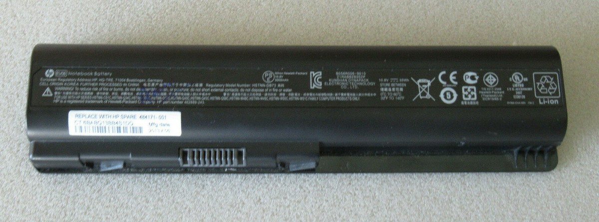 HP 462889-243 484171-001 Laptop Litium-Ion Battery 6 Cells 55Wh 