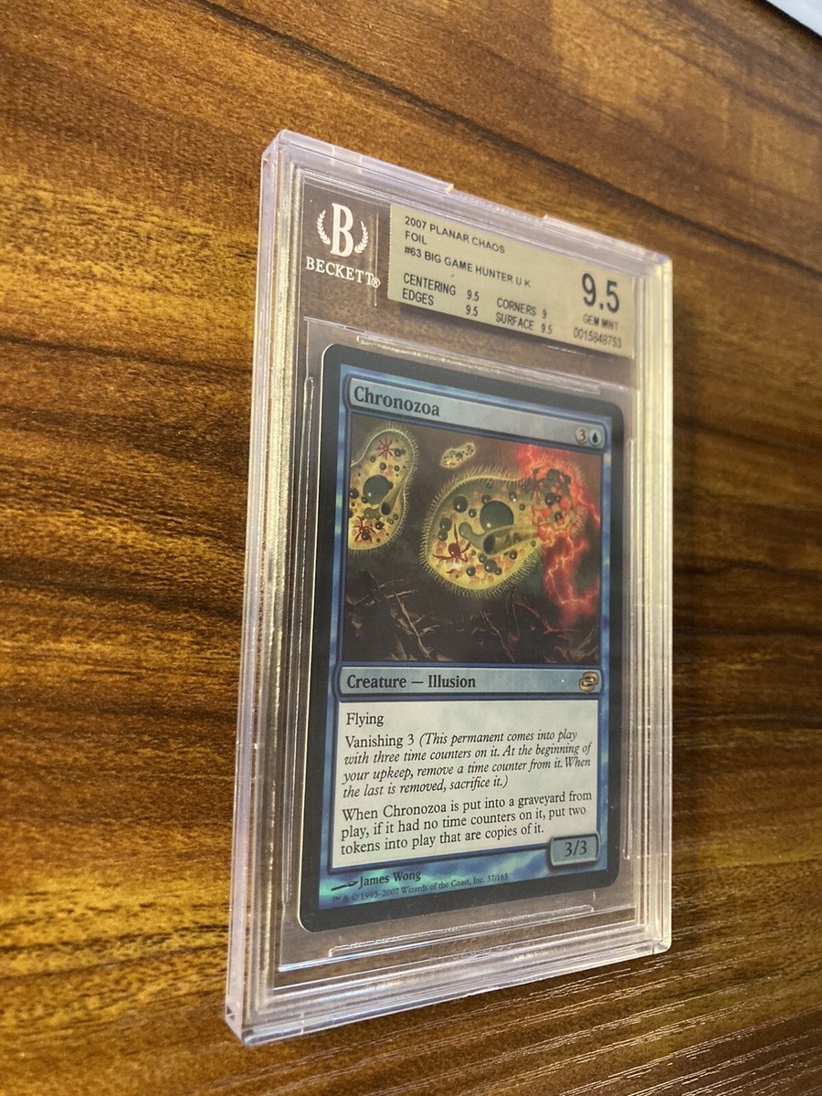 MTG✨CHRONOZOA FOIL✨Planar Chaos BGS 9.5 GEM MINT RARE Creature