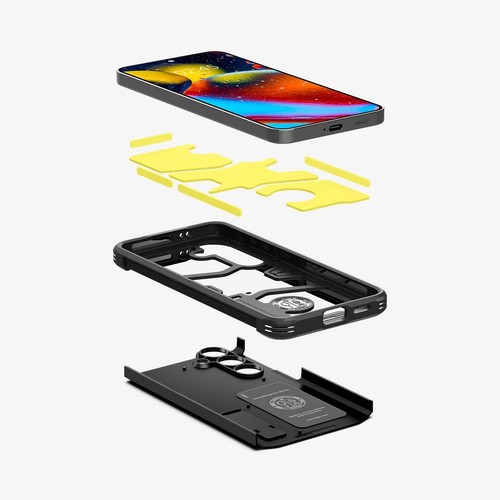 For Samsung Galaxy S24/ Plus/ Ultra Case SPIGEN Tough Armor Kickstand Hard Cover - Picture 23 of 58