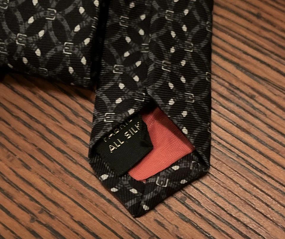 Шелковый галстук Bert Pulitzer коллекционное издание сделано в США - Изображение 4 из 4