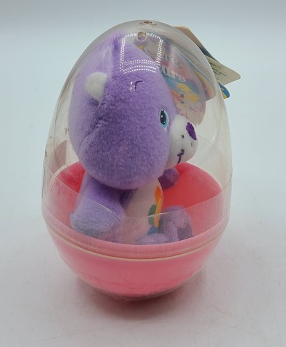 Care Bears Harmony Play Along Happy Easter Bear Plush Plastic Egg Damaged Tag - Picture 5 of 7