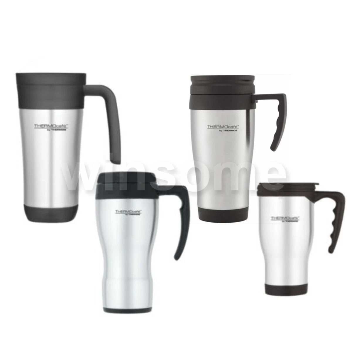 Thermocafe™ by Thermos Stainless Steel Travel Mug - 16 oz.