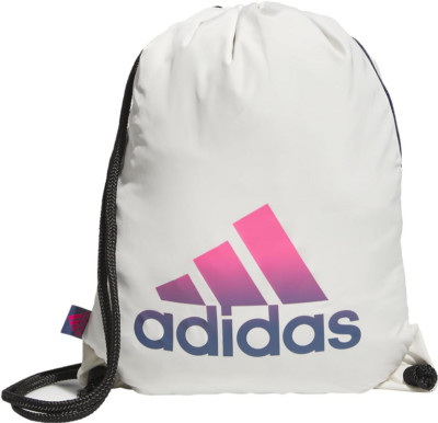 Adidas Ready Sackpack Bag - Off White Magenta Pink