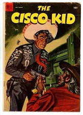 Cisco Kid 22 VG+ (4.5) Dell (1954) 
