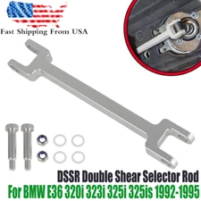 US For BMW E36 M3 325i/s DSSR Selector Rod Kit Aluminum 25111221547, 25111222664
