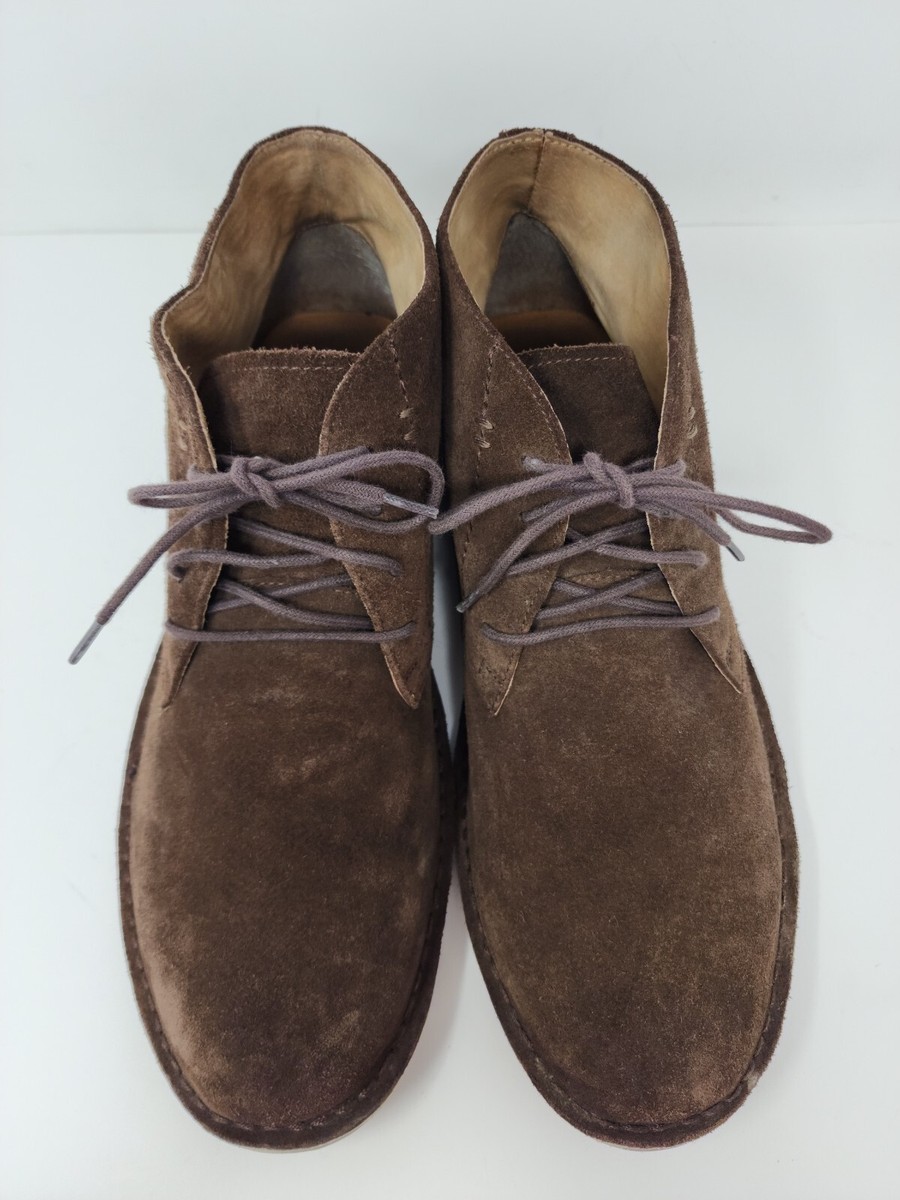 Nunn Bush Mens 12 Brown Suede Leather Lace Up Chukka Boots  display picture 2