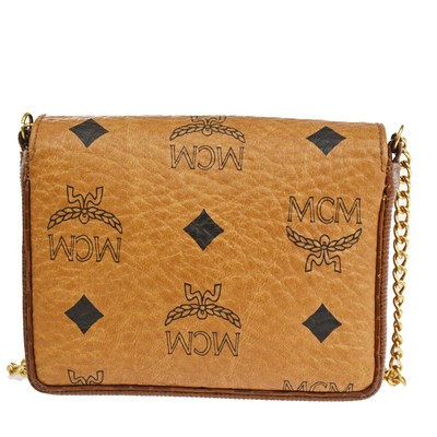 mcm purse brown