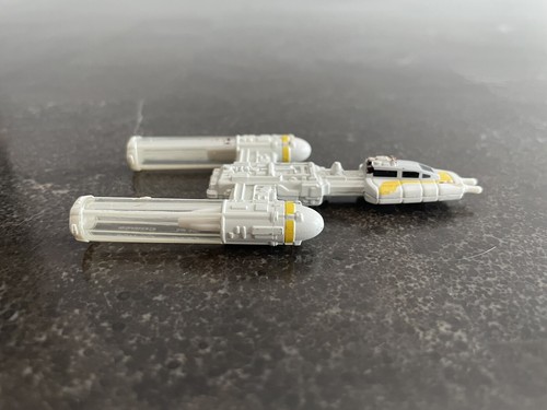 Hot Wheels Star Wars Starships Y-Wing Fighter Model Gold Leader Mattel 2014 - Picture 7 of 10