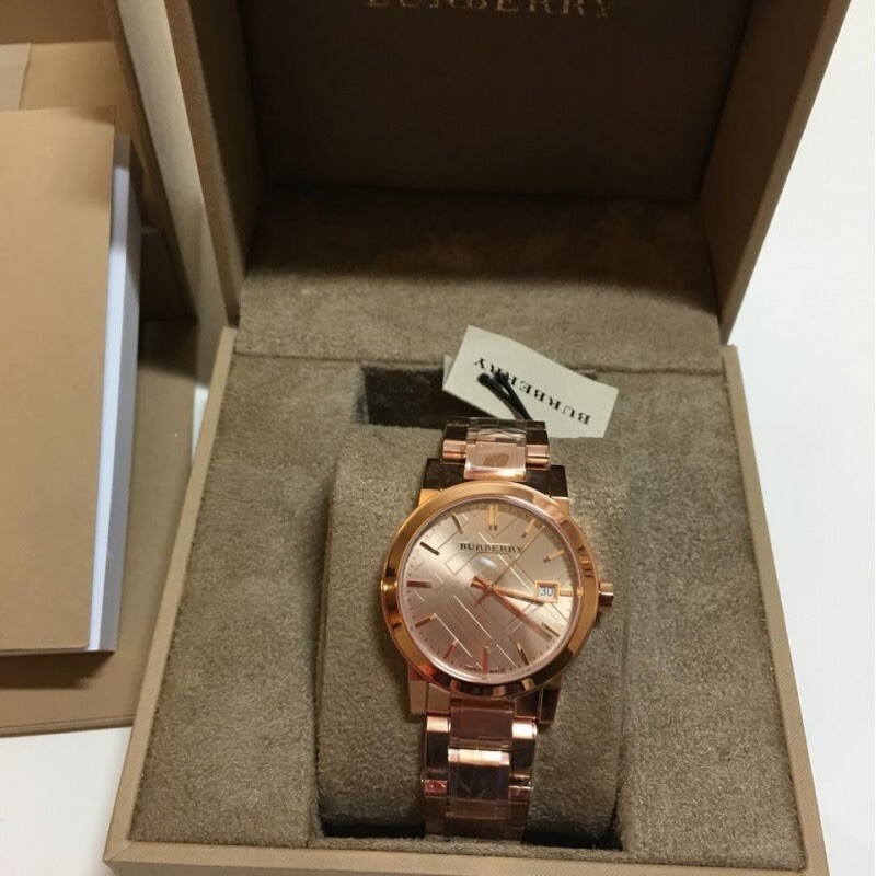 バーバリー時計Burberry 箱付き】 BURBERRY バーバリー メンズ腕時計 BU9035