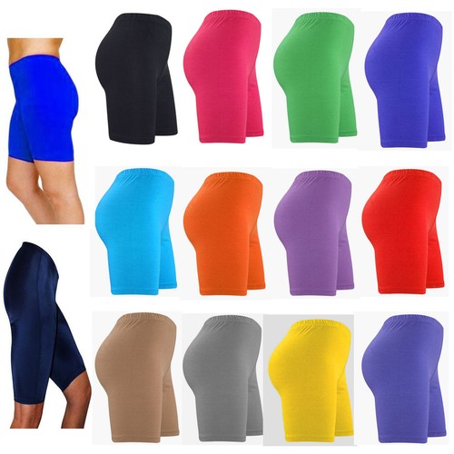 PANTALONES CORTOS DE CICLISMO DE MUJER PANTALONES DE BAILE LEGGINGS ACTIVOS INFORMALES eBay