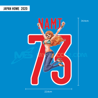 NAMI #73 One piece X Japan JFA Home 2020 Print (Printable Pu