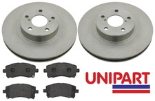 Per Subaru - Forester 2.0 SF5 1997-2002 Dischi e pastiglie freno anteriori 276 mm Unipart